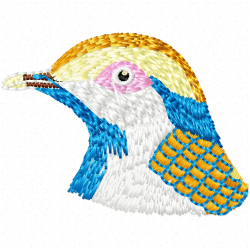 Small Birds Embroidery Design 10